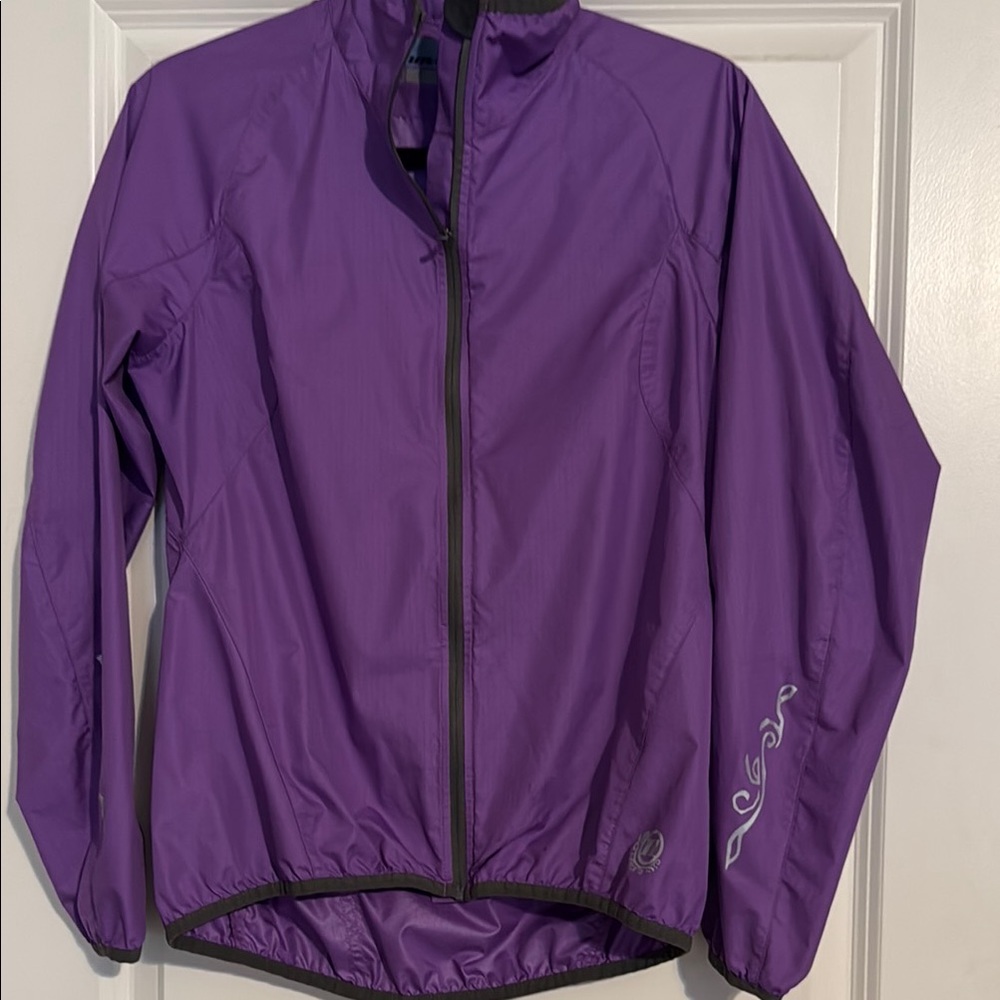 Novara Women's Purple Wind Cycling Jacket